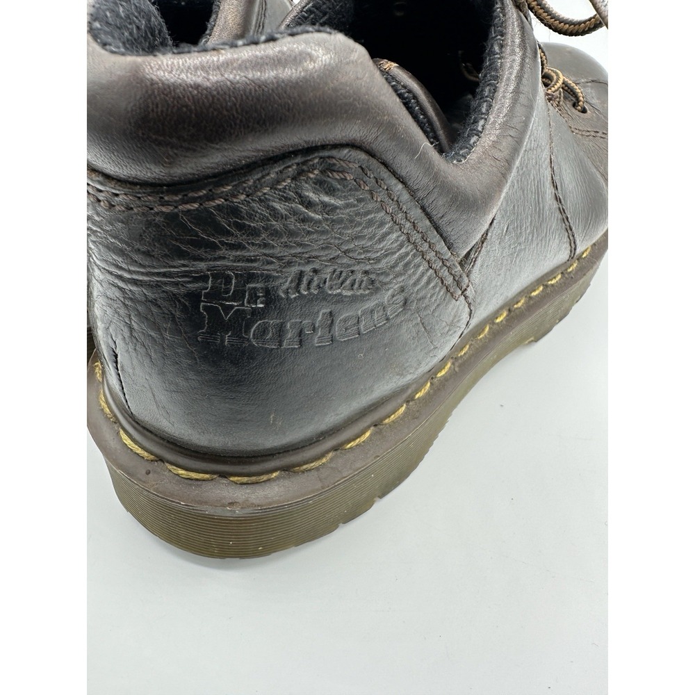 Dr Martens 10940 AW004 Mens 8 Brown Leather Oxford Shoes Y2K Chunky AirWair - Picture 3 of 10